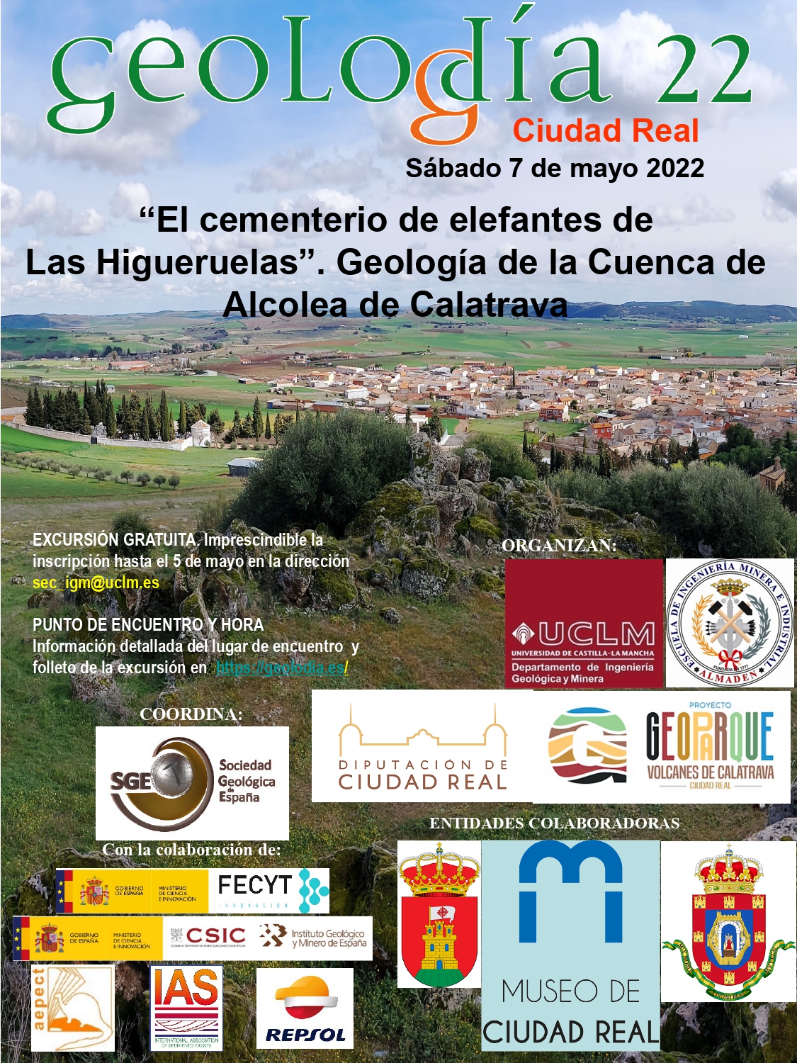 "El cementerio de elefantes de Las Higueruelas". Geología de la Cuenca de Alcolea de Calatrava.