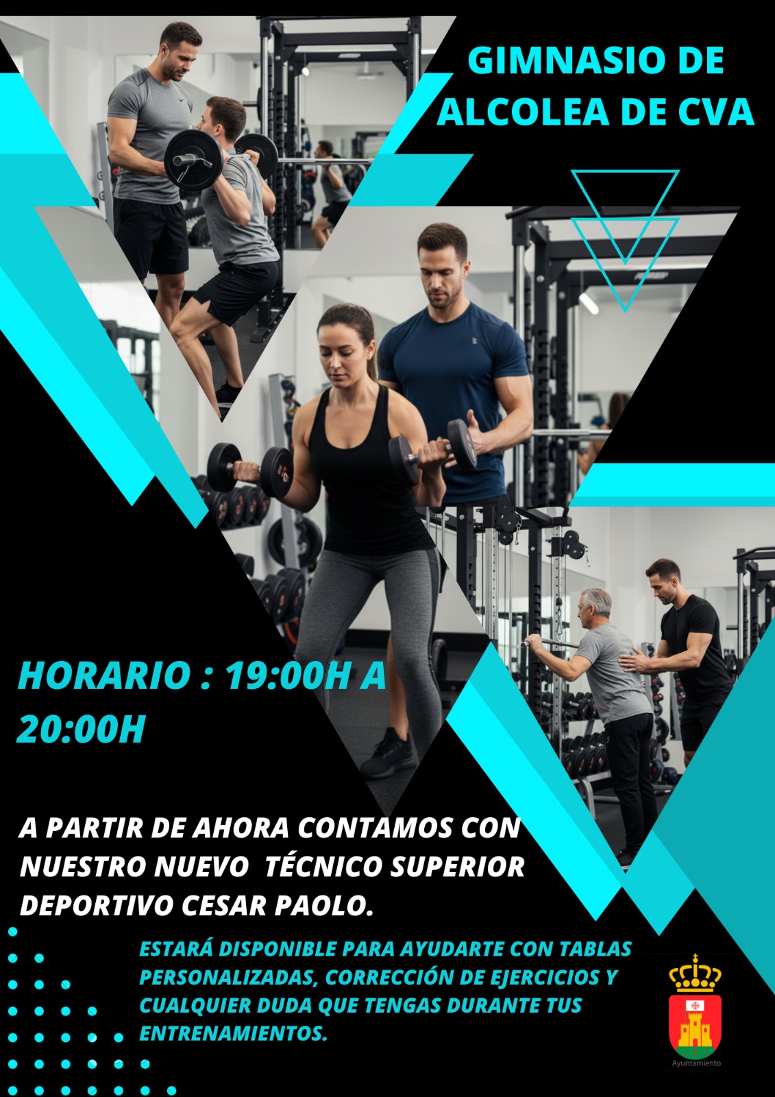 Horario nuevo Técnico Superior Deportes