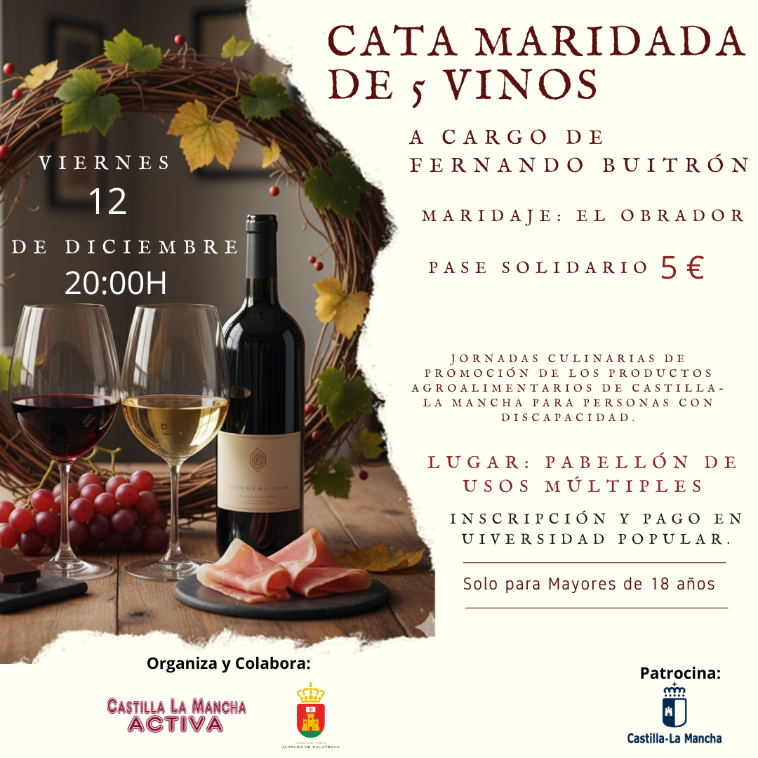 Cata solidaria maridada