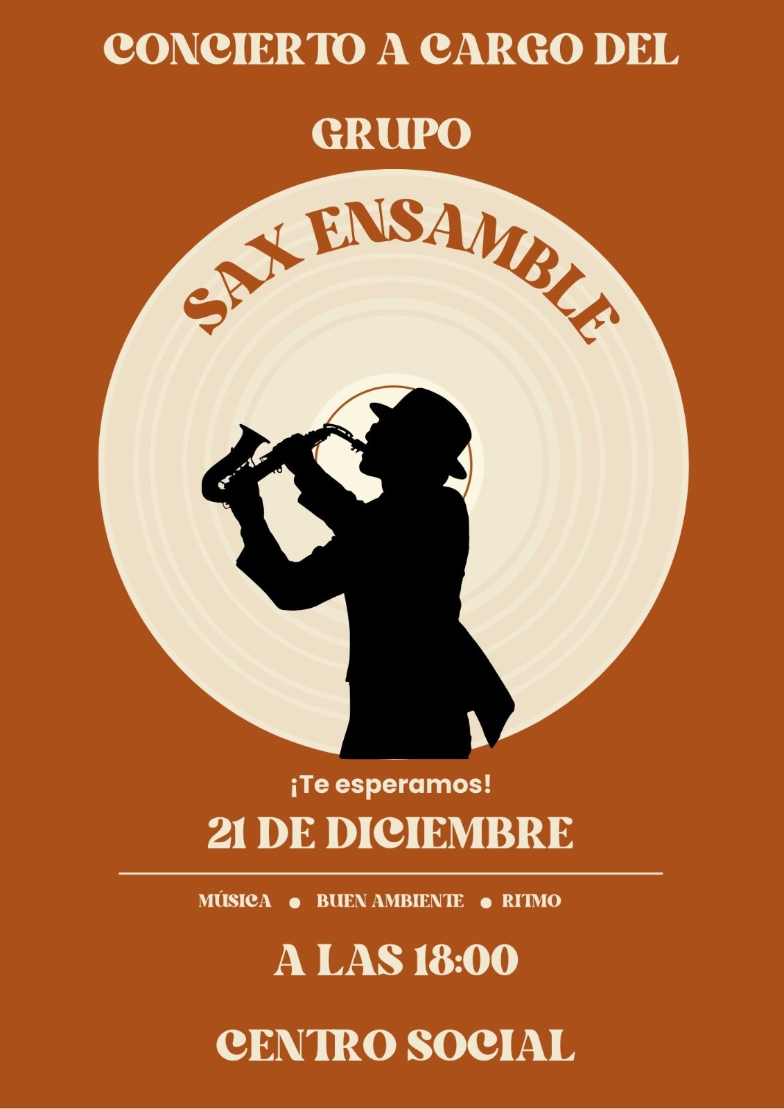 Concierto a cargo de "Sax Ensamble"