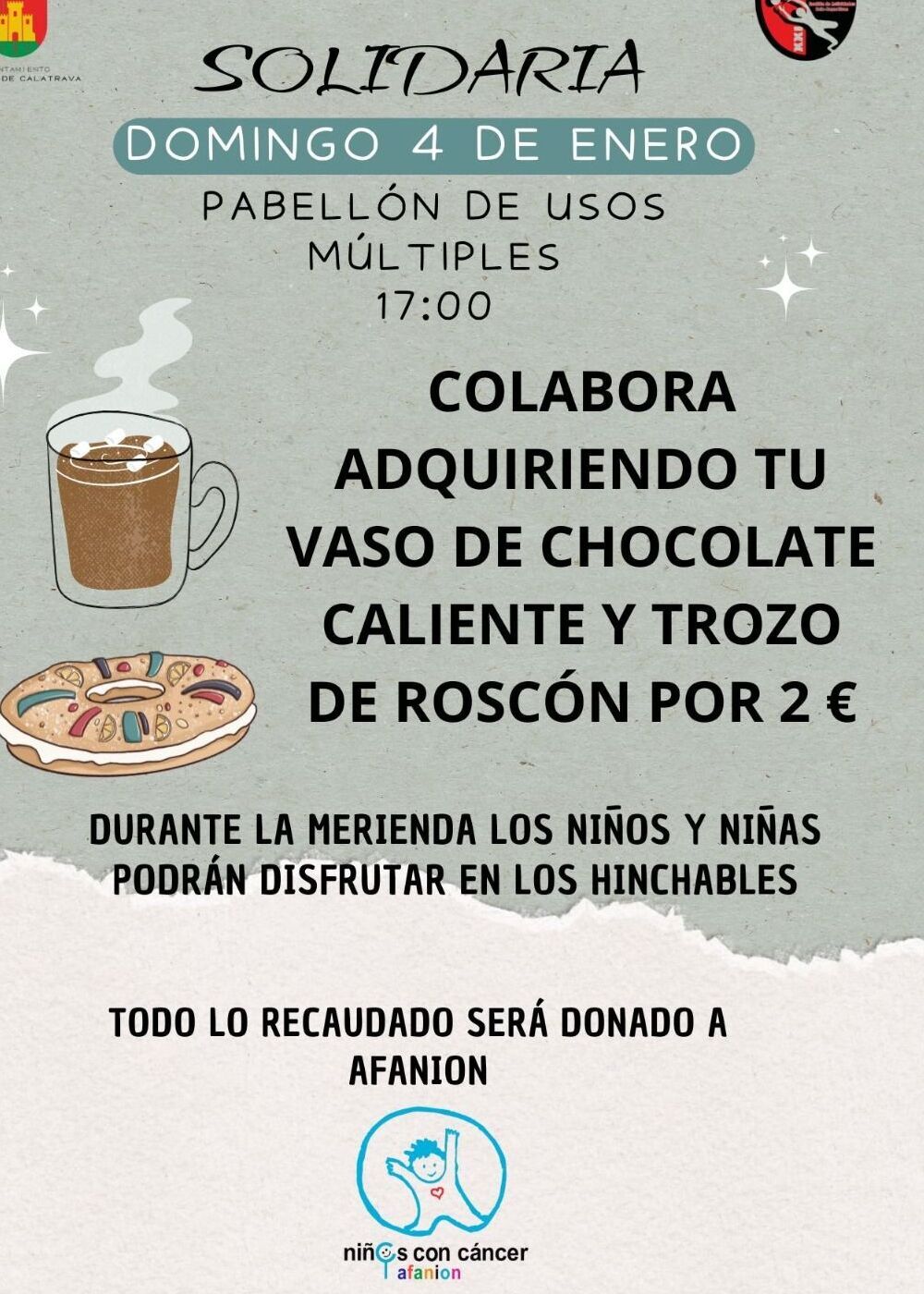 Merienda Solidaria a favor de Afanion